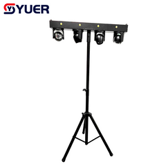 YUER™ 40W RGBW 4in1 +15W RGBW Battery Bracket Light Wash Laser Beam Effect Wireless DMX Remote Control For DJ Disco Wedding Event Party Bar Club