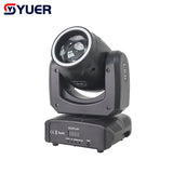 YUER™️ LED 120W Beam Spot Moving Head Light with Aperture DMX512 Control Dj Stage Effect Light Party Dance Disco Bar Music Club