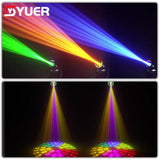 YUER™️ NEW Mini Bulb Beam 230W 7R Moving Head Lighting With Ring For DJ Disco Projetor Projector Light With DMX Home Party