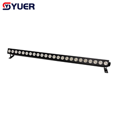 YUER™ 24x6W RGBWAUV 6in1 Battery Wall Wash Light Wash Effect DMX512 Retro Control For DJ Disco Wedding Event Party Bar Club