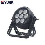 YUER™️ 7X30W RGBW 4IN1 LED Par Light Waterproof Par For DJ Disco Party Nightclub Wedding Outdoor Stage Light Effect