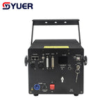 YUER™️ RGB 15W ILDA 40Kpps Animation Scanner Projector Beam Laser Stage Lighting Effect Dance Party Wedding Holiday Bar Club DMX Dj