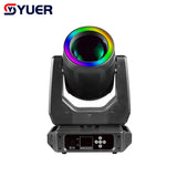 YUER™️ MINI LED 260W Spot Zoom GOBO Moving Head Light For DJ Disco Bar Nightclub Music Party Dance DMX Stage Equipment