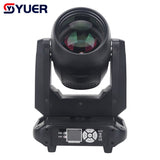 YUER™️ NEW Mini 200W LED Moving Head Light Beam Spot 18 Rotating Prisms Dj Dmx Stage Light Effect Light Disco Dj Bar Wedding Club