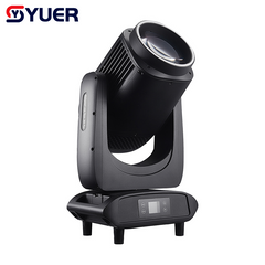 YUER™️Waterproof IP66 120W Laser Beam Moving Head Light With Ring Electronic Focus+Rainbow+Atomization Effect DMX512 For Stage Park Church