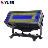 YUER™️ IP65 Waterproof 1200W RGBW LED Strobe Light DMX Controlled Strobe DJ Party Disco Light Background Decorative Effect Lighting