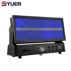 YUER™ Copia GLP JDC1 1320 unidades RGB 3 en 1+216 unidades de estroboscopio de cabeza móvil DMX52 GLP blanco Luz de efecto de decoración de fondo de discoteca para fiesta DJ