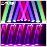 YUER™ 5x80W RGBW + 4x10W Golden Beam Moving Head Light DMX512 Control for DJ Disoc Stage Lighting Show Party Club Park Indoor Bar