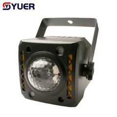 YUER™ MINI 10W RGBW 4in1 +2x10W Strobe Magic Ball Light Strobe Effect DMX512 For DJ Disco Wedding Event Party Bar Club