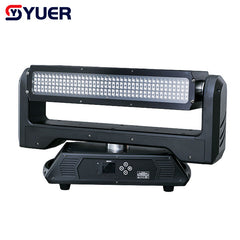YUER™️ Nuevo proyector de haz de escáner láser de doble cara 4x2w RGB 20Kpps con cabezal móvil estroboscópico DMX, lámpara de barra de iluminación de escenario para fiesta de boda 