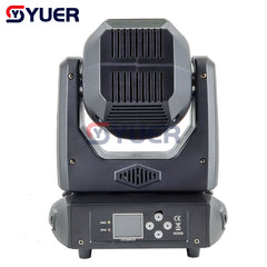 YUER™️ Lumière disco professionnelle 120W à tête mobile DMX512, effet de scène, spectacle de fête, DJ, mariage, club, bar, faisceau 