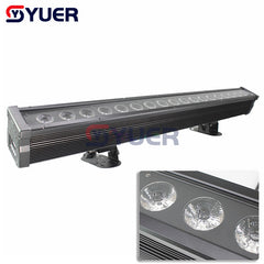 YUER™️ Nouveau projecteur extérieur IP65 Wash Par Can 4 en 1 RGBW 18 x 10 W/5 en 1 RGBWA 18 x 15 W/6 en 1 RGBWAUV 18 x 18 W DMX512 pour boîte de nuit, projecteur mural étanche à LED pour fête. 