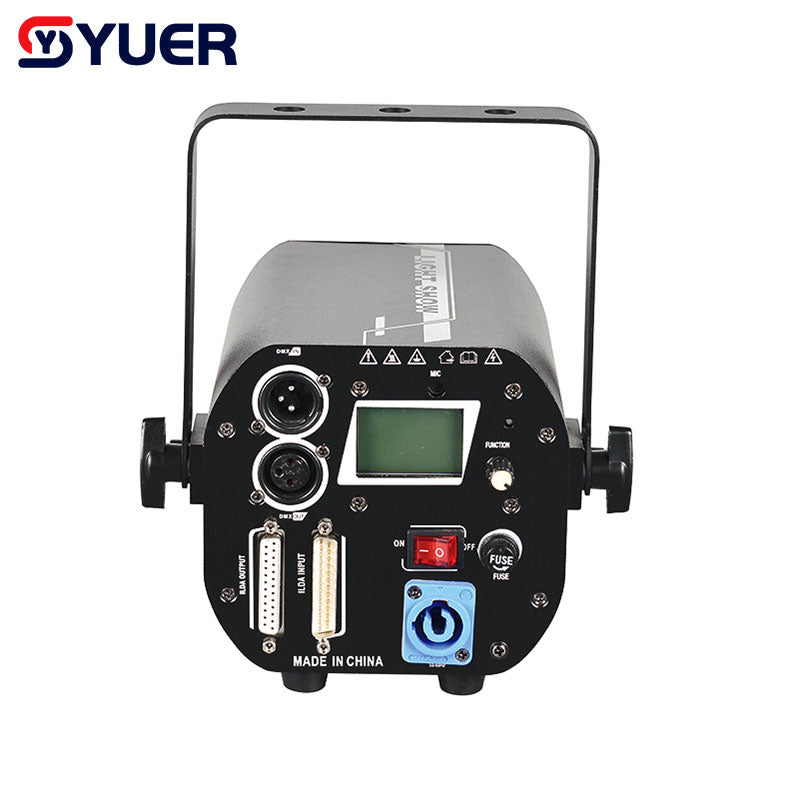 YUER™️ APP control 2W 3D Animation Scanner DJ Laser Light With display ...