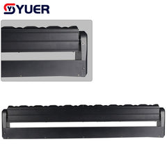 YUER™️ 10x40W LED Cabeza móvil con control de punto de escaneo Haz de luz RGBW 4 EN 1 Barra de pared Matriz de teñido para fiesta KTV Disco DJ