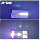 YUER™️ 350W 96+32 Segments Washing Effect RGBW LED Strobe Light DMX512 RDM Stage Bar Light For DJ Club Concert Show