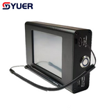 YUER™ 3.5-inch High-definition Touch Screen DMX Addresser RDM/DMX512 Code Writer Encoder Dialer Address Codes With GUI Graphics System For Stage Lighting Engineering Construction and Testing Assistant