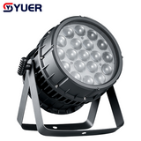 YUER™️Waterproof IP68 LED 19X15W RGBW Par Light Zoom Strobe Effect Circle Control Voice Control DMX512 For DMX DJ Disco Dance Bar Professional Laser Light