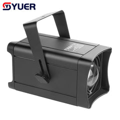 YUER™️ Luces de escenario 100W COB Luces par blancas cálidas Luz de atmósfera RGBW 4 en 1 COB Par Can luces para fiesta DJ Disoc Boda Jardín 