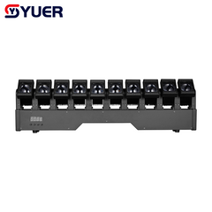 YUER™ 10x20W RGBW 4in1 +Warm/Cold White Auxiliary Light Swing Moving Head Light Beam Effect DMX512 RDM Control For DJ Disco Club Wedding Party Bar Stage Lighting
