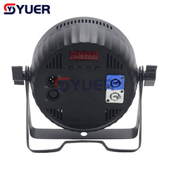 YUER™️ 14X15W RGBW Par lumière DJ Disco projecteur de lumière laser effet de scène stroboscopique mariage noël fête de vacances lampe cadeau vacances Bar Club lumières 