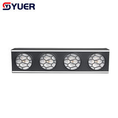 YUER™ 4x30W White +Amber Retro Effect Light With RGBW Auxiliary Light Wash Effect DMX512 Sound Control For DJ Disco Wedding Event Party Bar Club