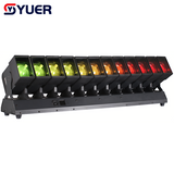 YUER™️Standard Edition LED 12X60W RGBW 4in1 Moving Head BEAM WASH Light Single Swing DMX512 For DJ Disco Party Stage Effect Lighting Night Club Bar Light