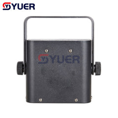 YUER™️ 4x15W RGBW 4 en 1 LED Par puede lavar iluminación de efectos de escenario para DJ Disco fiesta en casa Control DMX sonido modos remotos automáticos 