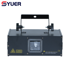 YUER™ 2W 3W 5W RGB Laser Light Starry Sky Effect DMX512 Sound Control For DJ Disco Party Bar Club Wedding Stage Effect Lighting