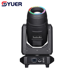 YUER™ 280W Bulb Beam Spot Wash 3in1 Moving Head Light With Ring 5 Prism Frost Zoom Effect ROBE Chanel DMX512 For DJ Disco Party Wedding Dance Stage Lighting