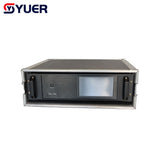 YUER™️ NPU(Network Processing Unit)with 8 DMX connectors Unites the calculation power offers and handles 4096 parameters