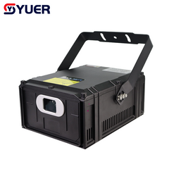 YUER™ NOUVEAU Projecteur Laser RGB 12W avec Contrôle APP Animation Faisceau Scanner Commande Vocale ILDA DMX512 Pour DJ Disco Scène Mariage Fête Bar