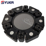 YUER™ Smart 6 Heads Moving Head Beam Laser Light RGB Floral Color Laser Light Projector Unlimited Rotating Disco Laser Light