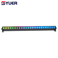 YUER™ 24x3W RGBW 4in1+ Auxiliary Light Wall Wash Light Wash Effect DMX512 App Remote Control For DJ Disco Party Bar Club Wedding Stage Lighting