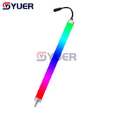 YUER™️ SMD 5050 RGB 3IN1 288 LED Pixel Light DMX 512 Control DJ Stage Party Disco Effect Wash Light  IC Digital Tube In Full Colour