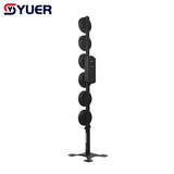 YUER™️6-Eye 6X50W White+Warm White 2IN1 LED COB Vertical Retro Lamp Light Adjustable Telescopic DMX512 For  DJ Stage Bar Disco