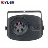 YUER™️ 4 Big Picture 48 Pattern Laser Light RGB LED Projector Disco Dj Party Light Remote Control Stage Lighting Eu Warehouse.