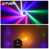 YUER™️ 10x15W RGBW 4in1 Bee Eye Wash+100W Beam Moving Head Light With Aperture DMX512 22/28/64CH  For DJ Bar Disco Concert Party Activities