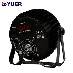 YUER™️ Die-cast Alu. Led Par Light 14x10W RGBW 4in1/14x15W RGBWA 5in1/14x18W RGBWA+UV 6in1  DMX Stage Lights Business Lighting High Power Light Party KTV Disco DJ