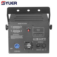 YUER™️ DJ profesional 1W 2W 3W 4W 5W ILDA 3D RGB Láser de barrido de haz Disco Bar Club Boda Fiesta de baile Lámpara de efecto de Navidad Proyector