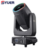 YUER™️Upgraded version LED 380W Moving Head Beam Light With Ring 12+48 Prisms Atomization Rainbow Effect RDM DMX512 For Stage Light Disco Dj Bar