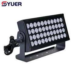 YUER™️NUEVO Proyector LED monocapa 44X12W RGBW 4 en 1 RDM DMX512 para DJ, luz de efecto de escenario DMX, discoteca, DJ, bar