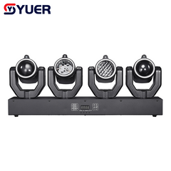 YUER™ 5x10W LED +12x3W LED +1 Red 1 Green Laser 4 Head Moving Head Light With Gobo Laser Effect DMX512 For DJ Disco Wedding Event Party Bar Club