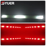 YUER™ New Waterproof IP65 672X0.5W RGB LED+112X3W CW LED Strobe Light Wall Wash Horse Racing Effect Lights Electronic Focus DMX DJ Bar