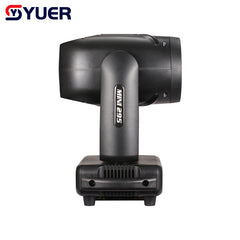 YUER™️ Nueva Mini Luz de Cabeza Móvil Beam Spot de 295W con Anillo LED, Doble Prisma, Luz de Escenario DMX512 para DJ, Discoteca, Efecto de Boda