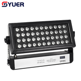 YUER™️ Waterproof IP65 LED 44X10W RGBW 4in1 Wash Floodlight Strobe Effect RDM DMX512For Stage Studio Theater Building Landscape City Night View