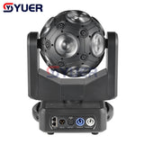 YUER™️ NEW DJ Disco Ball Lyre LED Beam Strobe Projector Moving Head Infinite Rotating Football DMX512 Light For Nightclub Party Stage