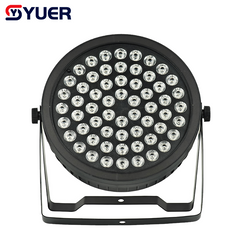 YUER™ 60x1.5W RGB LED Par Light with 36Pcs 5050 RGB Auxiliary Light Wash Effect DMX512 Remote Control For DJ Disco Party Bar Club Wedding Stage Lighting