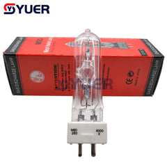 YUER™️ Stage Lighting Lamp MSD 250/2 MSD250W 90V MSR Bulb NSD 250W 8000K Metal Halogen Lamp Disco DJ Par Light LED Moving Head Light