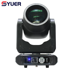 YUER™️ 200W Foco Móvil LED Haz+Punto+Apertura+ Prismas 8+16 Control DMX Efecto de Luz Escénica Luz de Discoteca Dj Bar