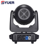 YUER™️ 19x15W LED RGBW Beam + Wash Zoom Moving Head Light DMX512 DJ Disco Party Bar Dance Floor Stage Effect Lighting Equipment